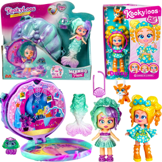 KookyLoos Mermaid - PEARL - Bábika Morská panna